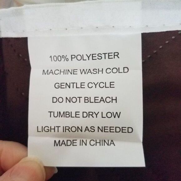 Dog Bed Pad Mat Protector Brown & White Checkered Reversible 30' x 70" Long - Picture 4 of 6